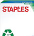 50 8 1/2" 11", Staples Percent Recycled Multipurpose Paper, x Ream, For Office, School & Home