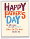 NobleWorks Jumbo Funny Father's Day Card (8.5 x 11 Inch) - Big Loving Greeting Card for Dad, Stepdad - Teacher J6946FDG
