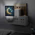 YKJAHSD Moon and Starry Sky Night Light, Plug into Wall Decor Nightlights for Bedroom, Bathroom, Hallway, Kitchen