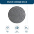 Benchmark Abrasives 2" Quick Change Silicon Carbide Non-Woven Surface Preparation Wheels for Sanding (10 Pack)