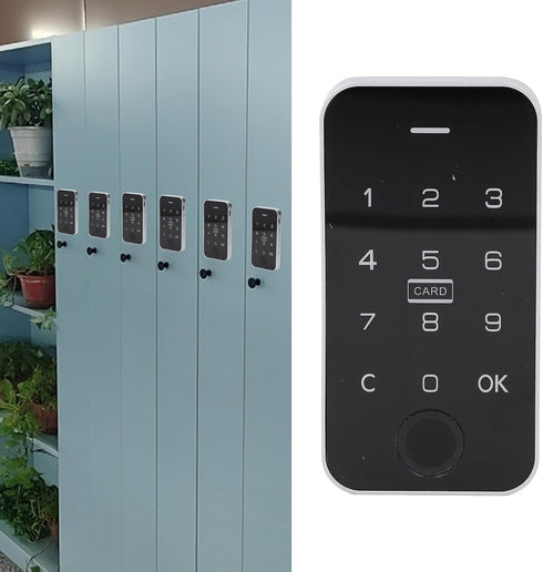 Fingerprint and Code Touch Keypad Lock for Cabinets and Lockers