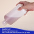 PATIKIL 4 Pcs 1000ml Reagent Bottles, HDPE Small Mouth Round Bottles with Screw Cap for Lab Storage