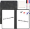 Marte Vanci Whiteboard Notebook, Reusable Dry Erase Pad, A5 Portable with Pen and Wiping Cloth for Notes