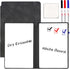 Marte Vanci Whiteboard Notebook, Reusable Dry Erase Pad, A5 Portable with Pen and Wiping Cloth for Notes