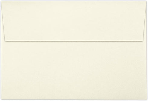LUXPaper A10 Invitation Envelopes | 50 Qty | 6" x 9 1/2" | Natural | 70lb. Text