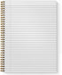 Softcover Boss Lady Motivational Spiral Notebook, 8.5" x 11", 120 College Ruled Pages, Durable Gloss Laminated Cover,