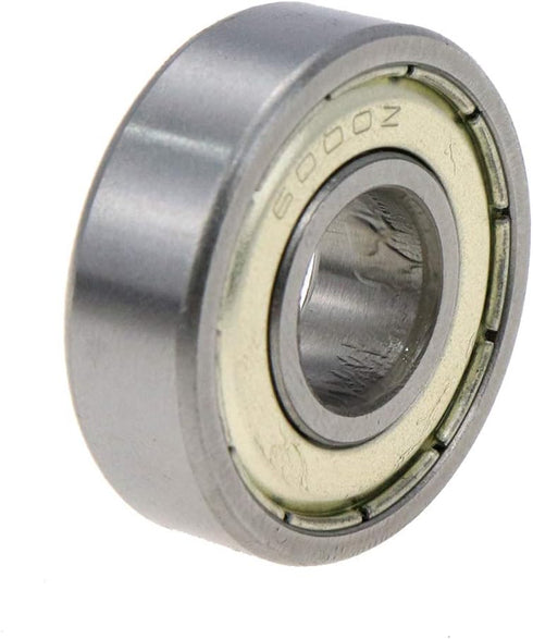 6000Z Double Shielded Ball Bearings – Small Bearings 26mm x 10mm x 8mm, 10pcs