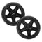 2pcs Heavy Duty Caster Wheels for Grocery Cart Stroller Accessories Laundry Cart