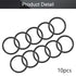 Othmro 10pcs Nitrile Rubber O-Rings, 3.1mm Wire Dia, 41mm OD, Black Washers for Oil or Air Sealing