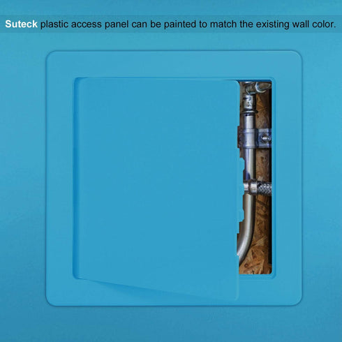 Suteck Plastic Access Panel for Drywall Ceiling, 8 x 8 Inch Reinforced Plumbing Wall Access Doors