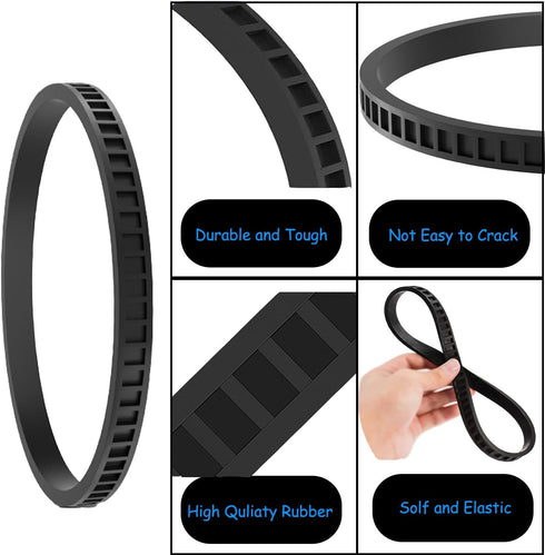 4PCS 45-69-0010 Replacement Pulley Tires for Milwaukee Portaband Saw Belts 6225 6230 6232-6 AO2807 6238N 6238-20 2729-20