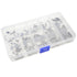 XINGYHENG 225Pcs M2 M3 M4 304 Stainless Steel Dowel Pins Assortment Kit with Storage Box