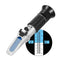 V-Resourcing Wine Refractometer, Hand Held Brix/Alcohol with ATC for Wine Making Homebrew Kit, Dual Scale
