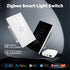 2 MOES Zigbee Smart Switch Gang, Require MOES Zigbee Hub and Neutral Wire, Double Inteligente Light Switch, Work as