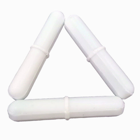 Magnetic Stirrer Stir Bar, PTFE Magnetic Mixer Stir Bars (9X45mm, with Ring Shape, 10PCS)