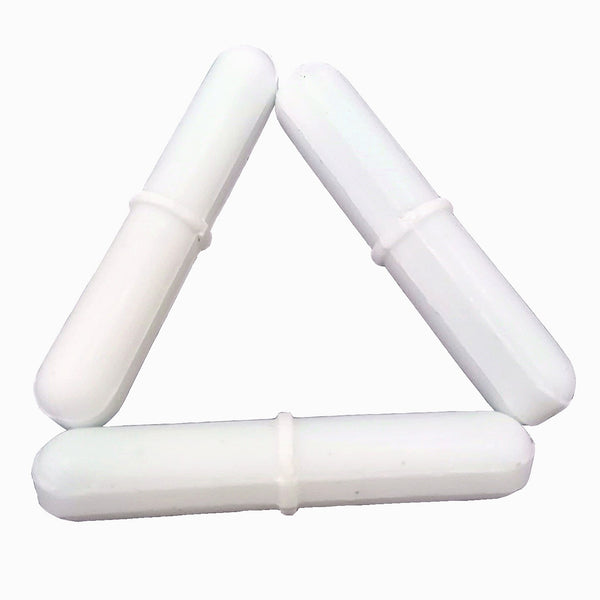 Magnetic Stirrer Stir Bar, PTFE Magnetic Mixer Stir Bars (9X45mm, with Ring Shape, 10PCS)