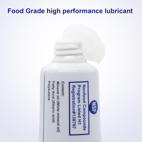 0.35oz (2 Pack) Toolbox Multi-Purpose Lubricants Snap & Zipper Lubricant, Food Grade Grease, Silicone Grease for Cooler