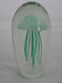 CASSDRAND Glass Jellyfish Paperweight 6" Green Color (Glow in Dark) - Jelly Fish