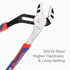 WORKPRO 10-Inch Groove Joint Pliers, Adjustable Water Pump Pliers in CRV Steel for Home Repair, Gripping, Nuts, Bolts