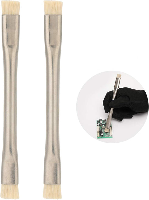SUNGOOYUE ESD Brush, 2pcs Antistatic Motherboard Cleaning Repair Tools for PCB Mobile Phone Tablet