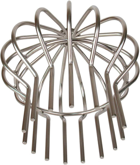 304 Stainless Steel Drain Outdoor Roof Anti-Blocking Line Cap, Round Floor Net Cover, 4 inch