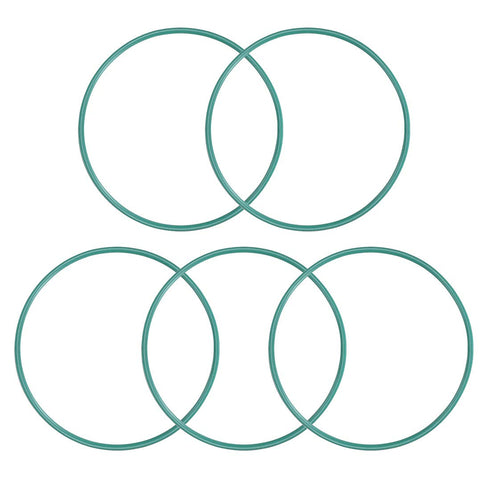 uxcell Fluorine Rubber O-Rings, 83mm OD 78.2mm ID, 2.4mm Width FKM Seal Gasket for Plumbing, Pack of 5
