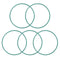 uxcell Fluorine Rubber O-Rings, 83mm OD 78.2mm ID, 2.4mm Width FKM Seal Gasket for Plumbing, Pack of 5