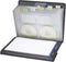 Smead Poly Pro Series II Pad Folio - 7-Pocket Expanding File, Letter Size, Black (85830)