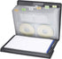 Smead Poly Pro Series II Pad Folio - 7-Pocket Expanding File, Letter Size, Black (85830)