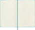 Moleskine Classic Notebook, Large Hard Cover (5" x 8.25"), Reef Blue, 240 Pages, Plain/Blank
