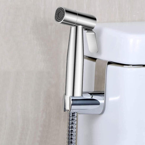 Handheld Bidet Sprayer for Toilet, Premium Stainless Steel Bathroom Bidet Attachment, Adjustable Water Pressure Control