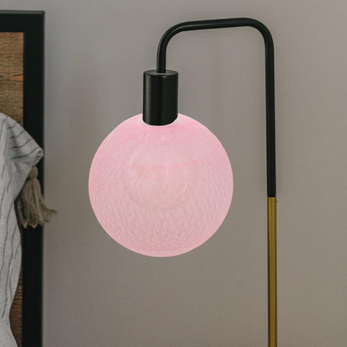 G9 4.72 Inch POPETPOP Globe Lamp Shade Replacement for Pendant and Ceiling Lights Thread Decorative Round Lampshade