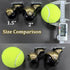 2-inch Set 4 360lbs, ENYKE Ball Caster Wheels, Casters for Furniture, Swivel Furniture Wheels of Antique Brass Top