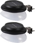 Solar Gutter Lights Outdoor, 9 LED, Super Bright, Waterproof Security Lights for Garden, Wall, Yard, Deck