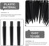 YARDWE Solar Light Stakes, 25 Pcs Plastic Ground Spikes, Flood Light Ground Stake Replacement for Yard Outdoor