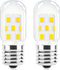 LED Microwave Light Bulb, Over Stove Appliance, 40W Incandescent Equivalent, E17 Dimmable, 2 Pack