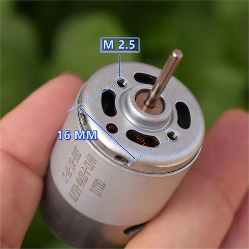 CFNXKTWBR 1pc RS-380-4028 6V-12V 25000RPM 28mm High Speed Power Large Mini Electric Motor DIY Toy Car Boat Model