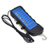 Handheld Voltage Tester for Electric Fence Fault Finding, Digital Electrical Finder with 8 Neon Tester Lights