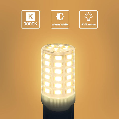 Bulb D28a Kel2811 D28X E17 6W 3000K 820LM 100-265V Bulb (2 Pack) Freezer LED Light Kei KEI Intermediate Base Soft White