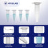 Microcentrifuge Tubes 1.5ml, AyinLab 500pcs Polypropylene Plastic Tubes with Leak-Proof Snap Caps