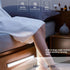 Magnetic Wall Light Motion Sensor Night Light Window Sill Light Corridor Light USB LED Lights Rechargeable Stick