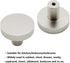 2 Pack Cabinet Knobs, Mushroom Round Zinc Alloy Dresser Drawer Pulls, Modern Copper Kitchen Bathroom Hardware