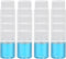 PATIKIL 20 Pcs 20ml PET Wide Mouth Reagent Bottles with Screw Cap for Lab Liquid Storage