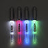 Glovion LED Pen Light Pack of 4 - LED Writing Pens with Black Ink - White/Red/Blue/Green Color