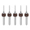 uxcell PCB Drill Bits, 1.05mm Tungsten Carbide Rotary Tool, 5 Pcs for Jewelry CNC Engraving
