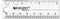 Westcott 6" Length Shatter-Resistant Plastic Ruler, Transparent (45016)