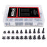 Hilitchi 250-Pcs 6 x 6mm 12 x 12mm Tactile Push Button Switch Micro Momentary Assortment Kit