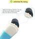 Identity Protection Roller Stamps 2Pcs, Wide Rolling Security Stamp for Privacy Protection, ID Blockout and Address