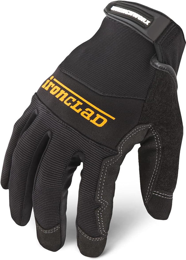 Ironclad Men's Gen 2 Work Gloves, Black, XX-Large US