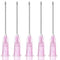 18Ga 1.5 Inch / 38mm Disposable with Cap, 100 Pack for Lab Supplies, Pet, Poultry, Industrial Accessories